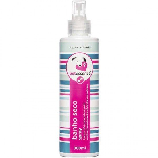 BANHO A SECO PET ESSENCE SPRAY PARA CÃES 300ML