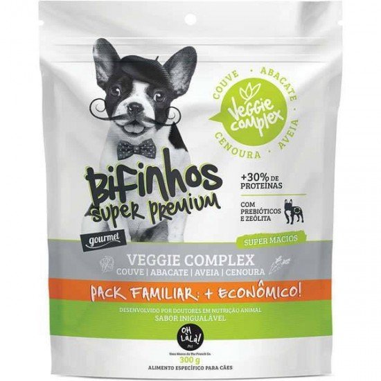 BIFINHOS OH LÀLÀ! PET SUPER PREMIUM COM VEGGIE COMPLEX