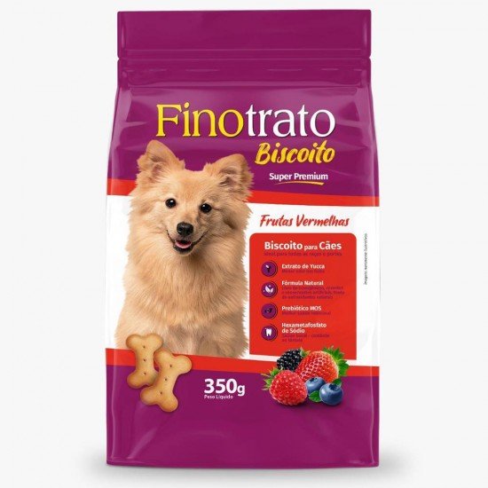 BISCOITO FINOTRATO FRUTAS VERMELHAS 350G
