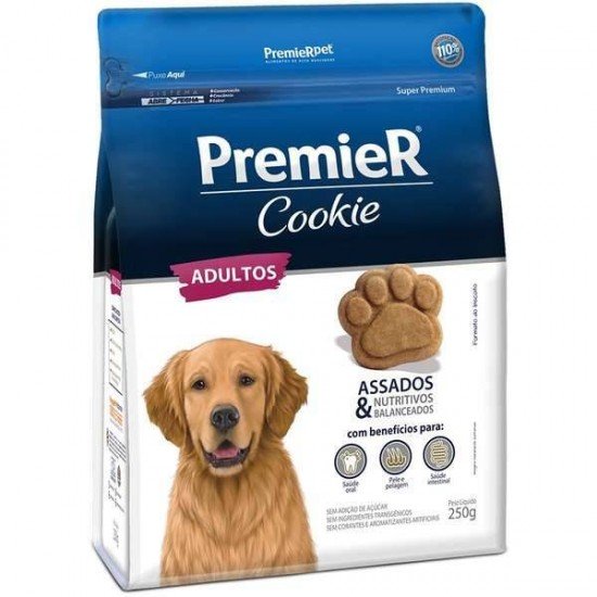 BISCOITO PREMIER PET COOKIE PARA CÃES ADULTOS