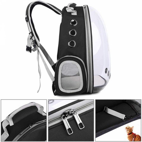 Mochila Pet Modelo Espacial | Transporte Cachorros e Gatos