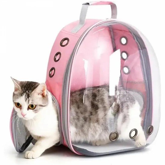 Mochila Pet Modelo Espacial | Transporte Cachorros e Gatos