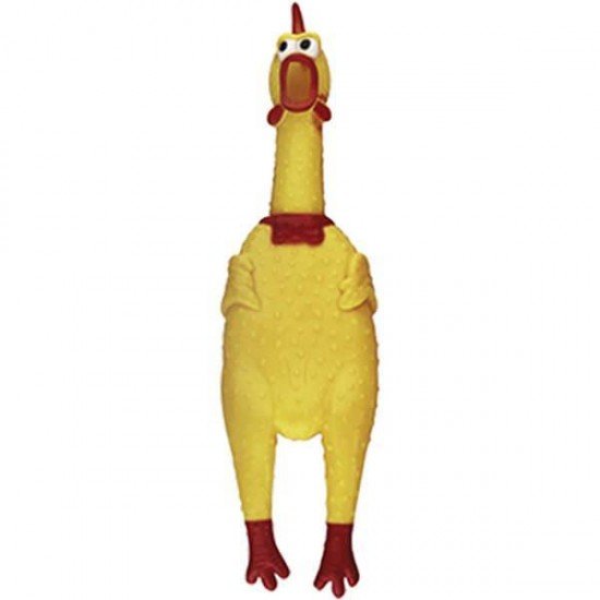 BRINQUEDO FRANGO SONORO GIGANTE 55CM
