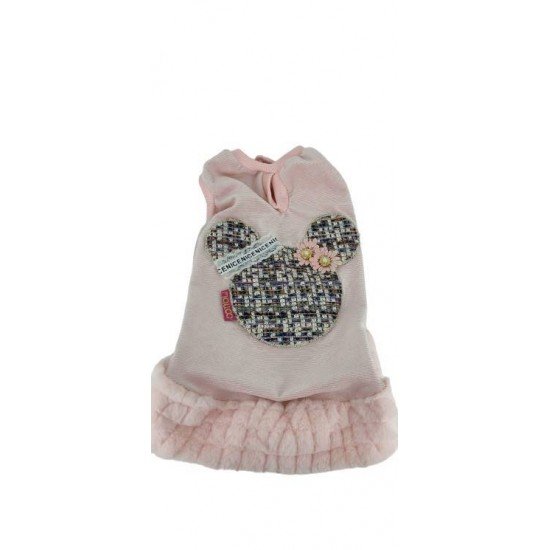 MALHA CHANEL MINIE  ROSA BEBE G