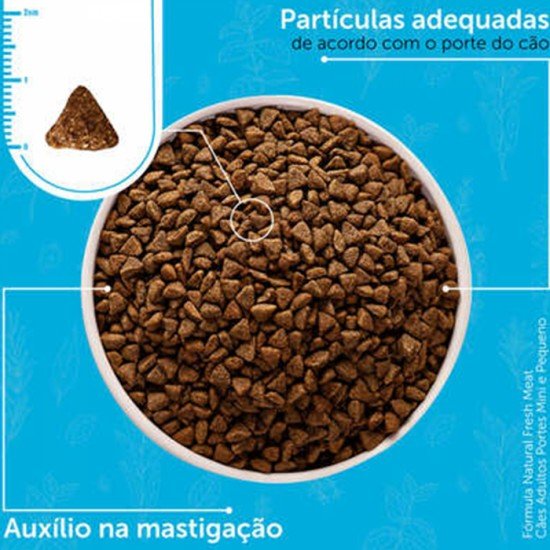 Ração Seca Fórmula Natural Fresh Meat Cães Adultos Raças Mini e Pequena