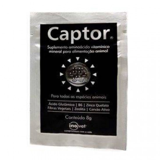 CAPTOR BOX CARVÃO ATIVO 8G