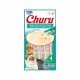 Purê Churu Sabor Frango e Caranguejo para Gatos 56g 4x tubes 14g cada