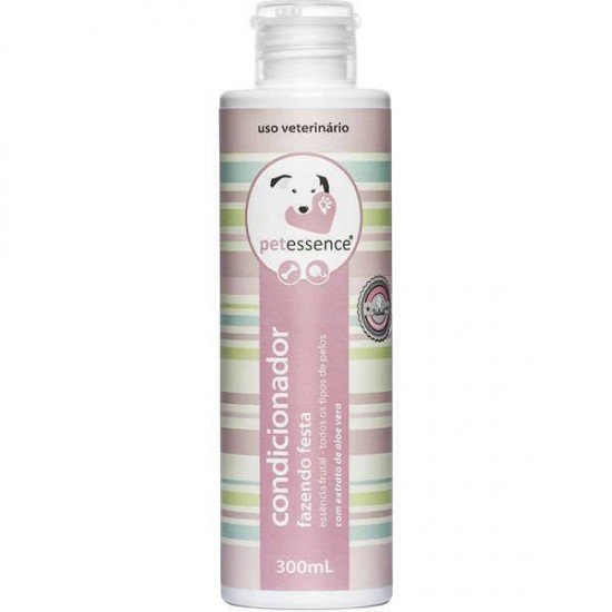 CONDICIONADOR PET ESSENCE FAZENDO FESTA PARA CÃES E GATOS 300ML