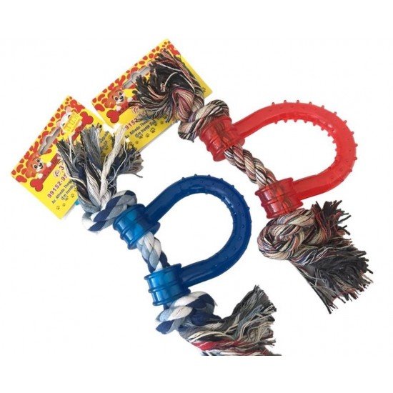 BRINQUEDO FERRADURA COM CORDA