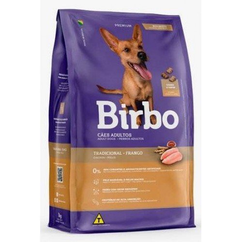 RAÇÃO BIRBO PREMIUM TRADICIONAL PARA CÃES ADULTOS
