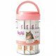 Petisco para gato Truly creamy salmão e cranberry pote com 30 tubos 14gx30 420g