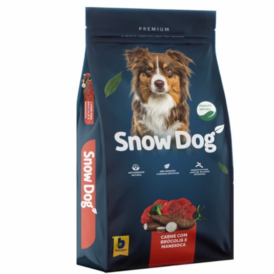 Ração Snow Dog Carne com Brócolis e Mandioca 20KG