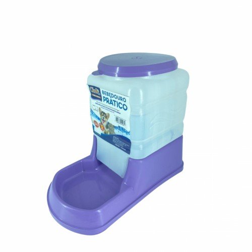 Bebedouro Pástico Automático Pratico 3L  Club Pet