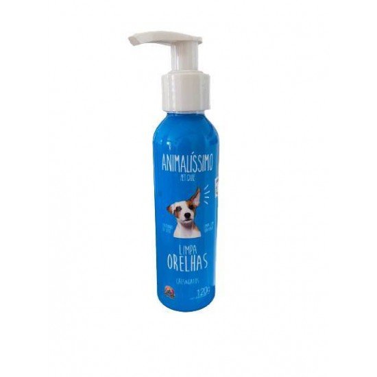 LIMPA ORELHAS ANIMALÍSSIMO 120G