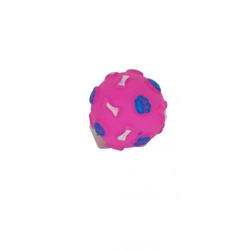 BRINQUEDO BOLA OSSOS COM PATAS E APITO
