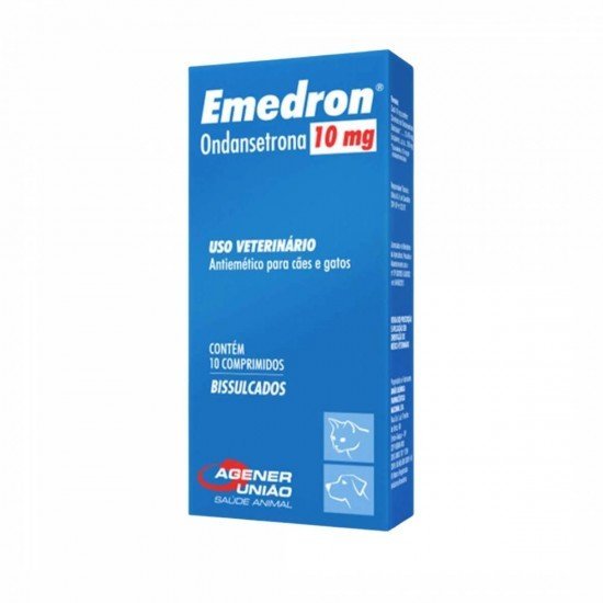 Antiemético Agener Emedron com 10 Comprimidos Antiemético Agener Emedron com 10 Comprimidos