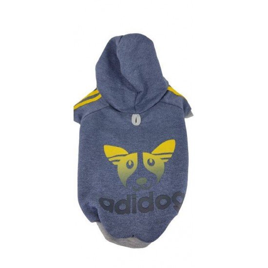 CASACO ADIDOG MOLETOM COM CAPUZ CHUMBO CASACO ADIDOG MOLETOM COM CAPUZ CHUMBO