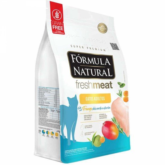 Ração Seca Fórmula Natural Fresh Meat Frango para Gatos Adultos