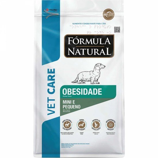 Ração Seca Fórmula Natural Vet Care Obesidade para Cães de Porte Mini e Pequeno Ração Seca Fórmula Natural Vet Care Obesidade para Cães de Porte Mini e Pequeno