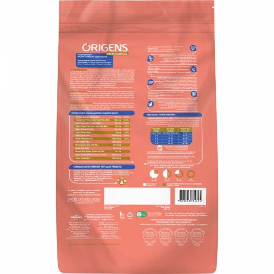 RAÇÃO ORIGENS PARA GATOS FILHOTES SABOR FRANGO