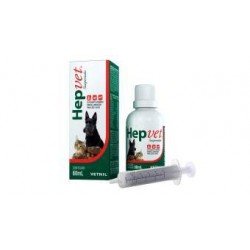 HEPVET SUSPENSÃO VETNIL PARA CÃES E GATOS 60ML HEPVET SUSPENSÃO VETNIL PARA CÃES E GATOS 60ML