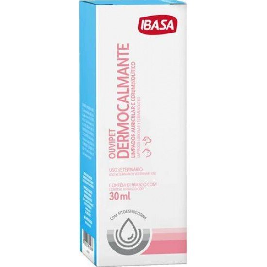 LIMPADOR AURICULAR OUVIPET DERMOCALMANTE IBASA 30ML