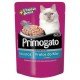 RAÇÃO ÚMIDA PRIMOGATO SACHÊ SABOR FRUTOS DO MAR PARA GATOS ADULTOS - 85G