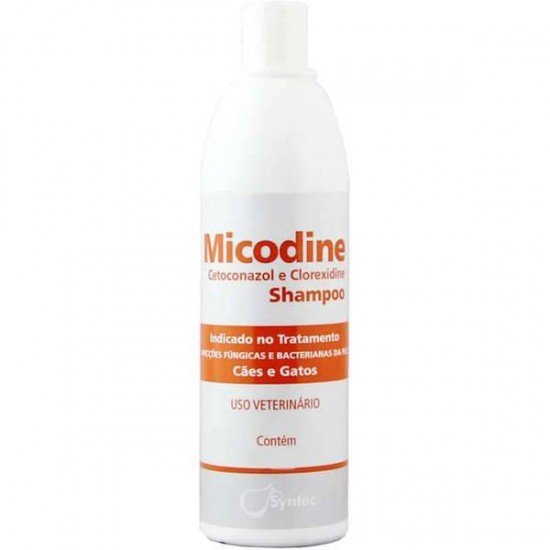 SHAMPO SYNTEC MICODINE PARA CÃES E GATOS