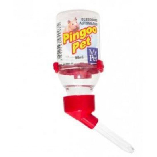 BEBEDOURO AUTOMÁTICO  HAMSTER BICO VIDRO 60 ML