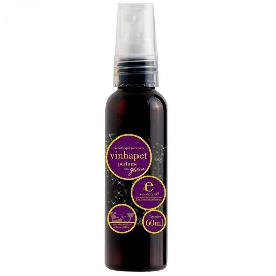 PERFUME EMPÓRIOPET VINHOTERÁPICO COM GLITTER 60ML