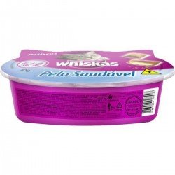 PETISCO WHISKAS TEMPTATIONS PELO SAUDÁVEL PARA GATOS ADULTOS - 40 G