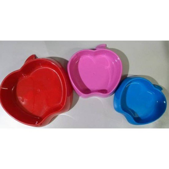 COMEDOURO FRUTAL MAÇÃ TAMANHO MÉDIO 600ML