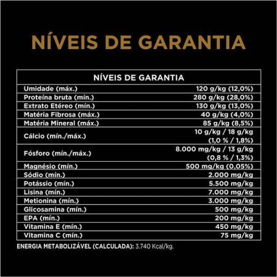 RAÇÃO SECA NESTLÉ PURINA PRO PLAN PARA CÃES ADULTOS COM MAIS DE 7 ANOS TODOS OS TAMANHOS