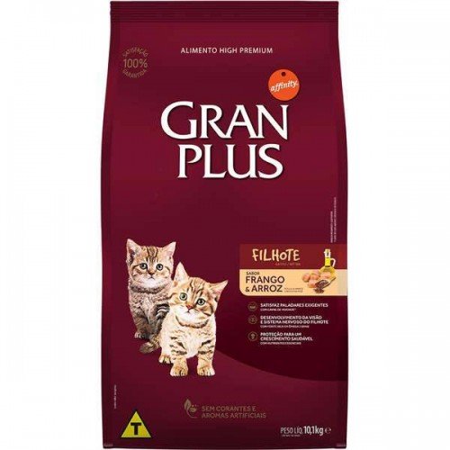 RAÇÃO AFFINITY PETCARE GRANPLUS FRANGO E ARROZ PARA GATOS FILHOTES