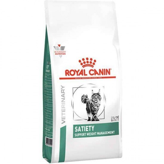 RAÇÃO ROYAL CANIN FELINE VETERINARY DIET SATIETY PARA GATOS OBESOS