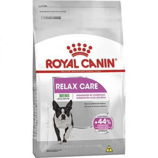 RAÇÃO ROYAL CANIN RELAX CARE PARA CÃES ADULTOS DE RAÇAS MINI A PARTIR DE 10 MESES DE IDADE 2,5KG