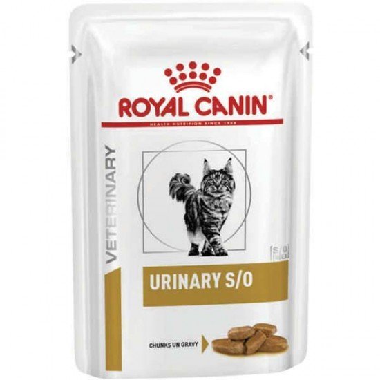 RAÇÃO ÚMIDA ROYAL CANIN SACHÊ VET URINARY GATOS ADULTOS 85G