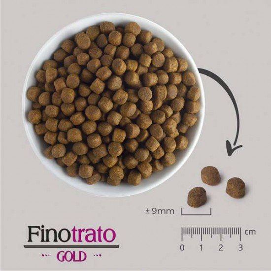 RAÇÃO SECA FINOTRATO GOLD SUPER PREMIUM PARA CÃES FILHOTES RAÇAS MÉDIAS