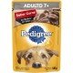 RAÇÃO ÚMIDA PEDIGREE SACHÊ CARNE AO MOLHO PARA CÃES SÊNIOR 7 + ANOS 100G