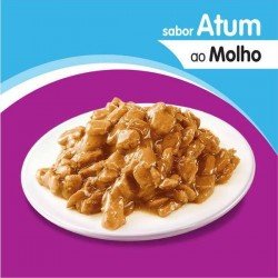 RAÇÃO WHISKAS SACHÊ ATUM PARA GATOS ADULTOS - 85 G