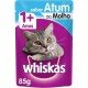 RAÇÃO WHISKAS SACHÊ ATUM PARA GATOS ADULTOS - 85 G