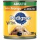 RAÇÃO ÚMIDA PEDIGREE LATA FRANGO AO MOLHO PARA CÃES ADULTOS - 290G