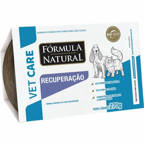 Ração Úmida Fórmula Natural Vet Care Recuperação para Cães e Gatos