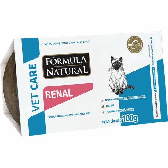 Ração Úmida Fórmula Natural Vet Care Renal para Gatos