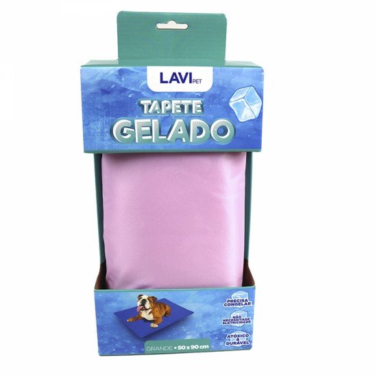 Tapete Gelado Lavi Pet tamanho Grande 50x90cm