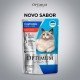 Ração Úmida Optimum Sachê para Gatos Castrados Sabor Carne 85g