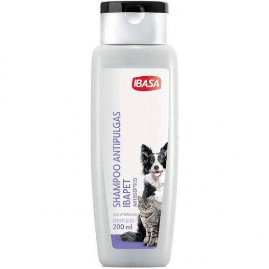 SHAMPOO IBASA ANTIPULGAS IBAPET 200ML