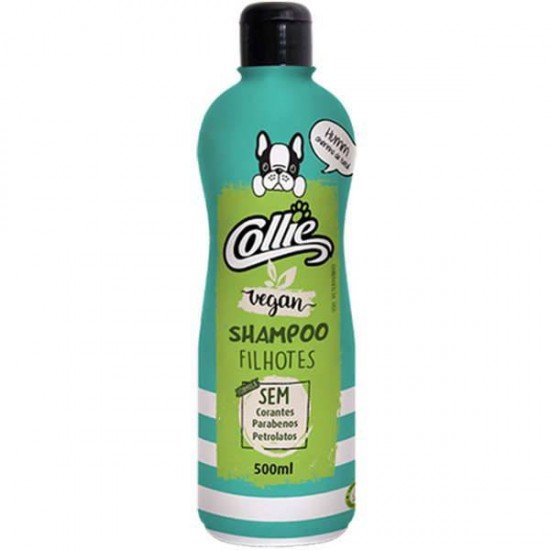 SHAMPOO COLLIE VEGAN CHEIRINHO DE BEBÊ PARA FILHOTES