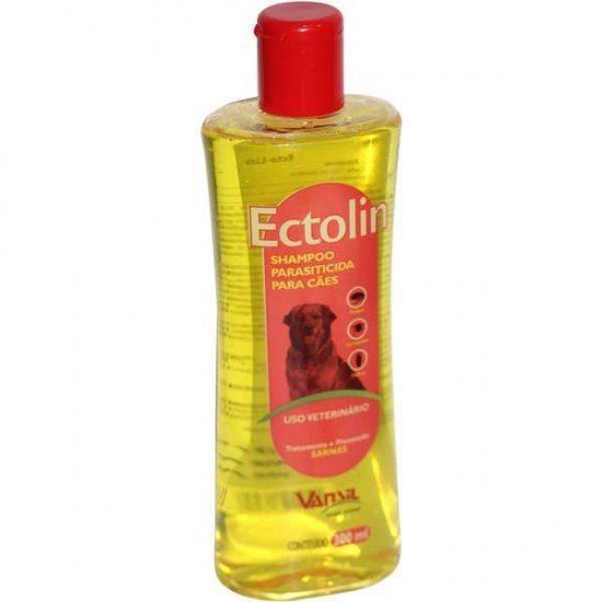 SHAMPOO PARASITICIDA VANSIL ECTOLIM PARA CÃES 300ML