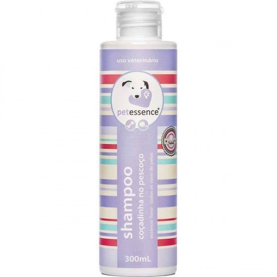 SHAMPOO PET ESSENCE COÇADINHA NO PESCOÇO PARA CÃES E GATOS 300ML